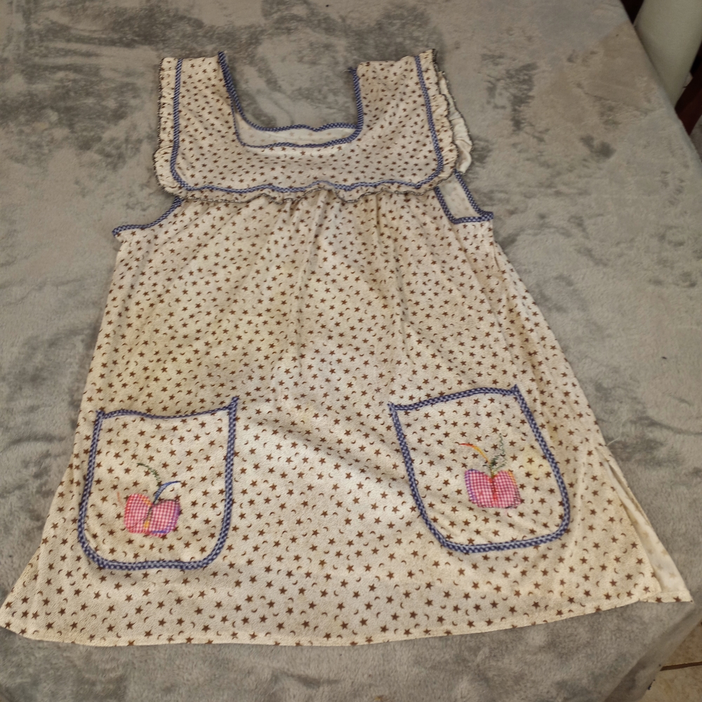 Mandil Womens Utility Dress Pockets Size Large